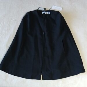 KEEPSAKE the Label Women's Classic Black Cape. Size LG. NWT